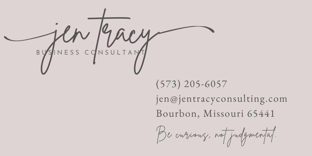 Jen Tracy Consulting